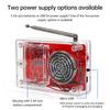 RDA5807 DIY FM Radio Electronic Kit 87-108MHZ Adjustable Digital Display FM Radio Module Welding Practice Accessories