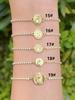 Gold Tennis Chain Religious Bracelet Virgin Mary Cross Heart Medal Charms Crystal Rhinestone Dainty Catholic Faith Jewelry