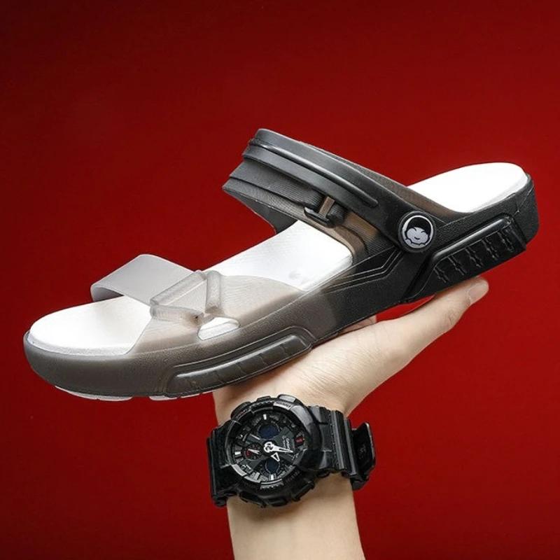 Fashion Sports Male Shoe Beach Stylish Expensives Open Toe Barefoot Breathable Clearance Sale Comfortable on Offer Descount Men's Sandal