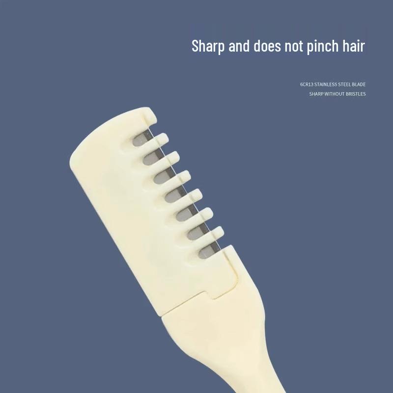 Dual-Head Manual Nose Hair Trimmer for Men - Razor Scissors for Easy Nose Hair Removal