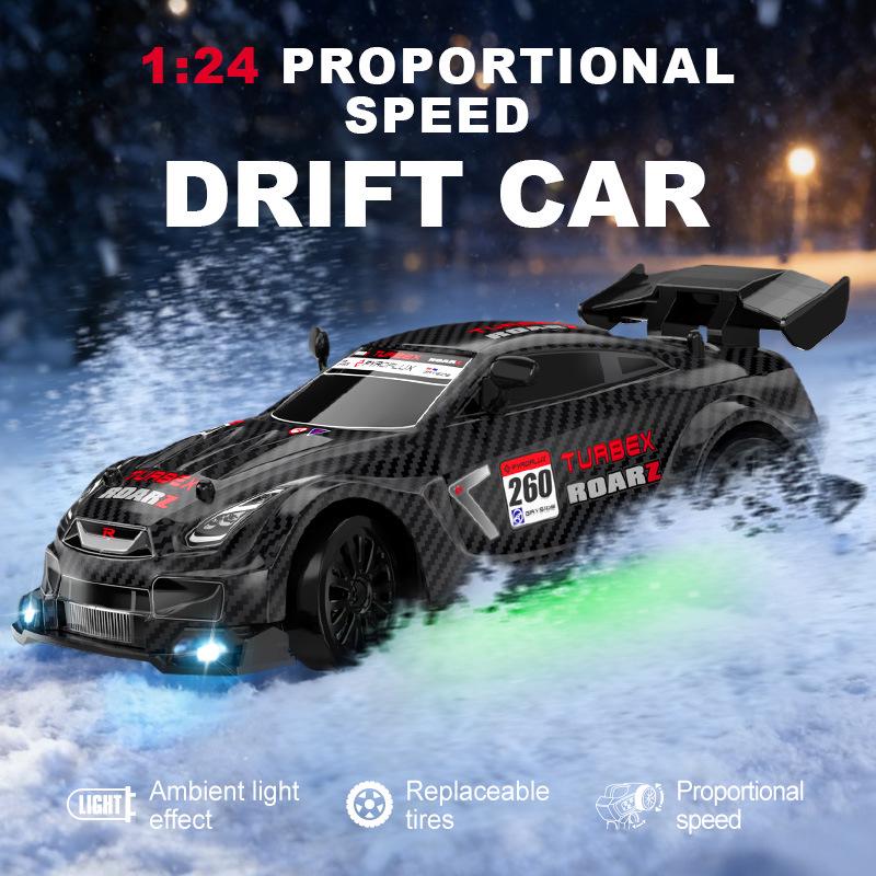 1:24 Four-Wheel Drive RC Drift Car with Stepless Speed