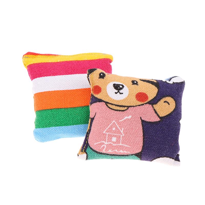 1Pc Sandbag Kids Toys Square Portable Bean Bags For Party Washable Outdoor Interactive Plaything Toss Throwing Game For Child