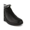 Daks Women S Ultra Light Fur Ankle bootS  Black  dlb413lS10