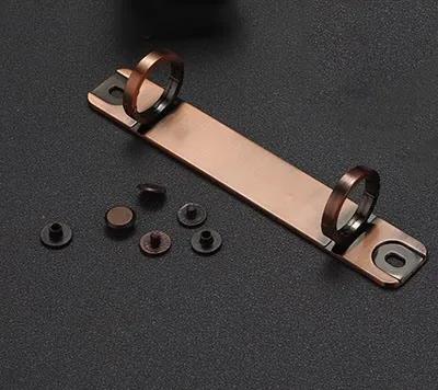 

New Business Loose leaf Notebook Accessories Loose leaf Clip Buckle Removable Two hole Metal Binding Clip