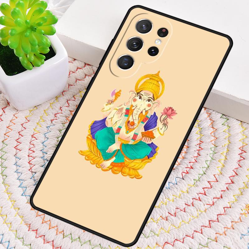 Ganesha Hindu God Elephant Silicone Phone Case For Samsung Galaxy Note 10 Pro S26 S25 S24 S23 S22 S21 Plus S25Ultra Capa Cover