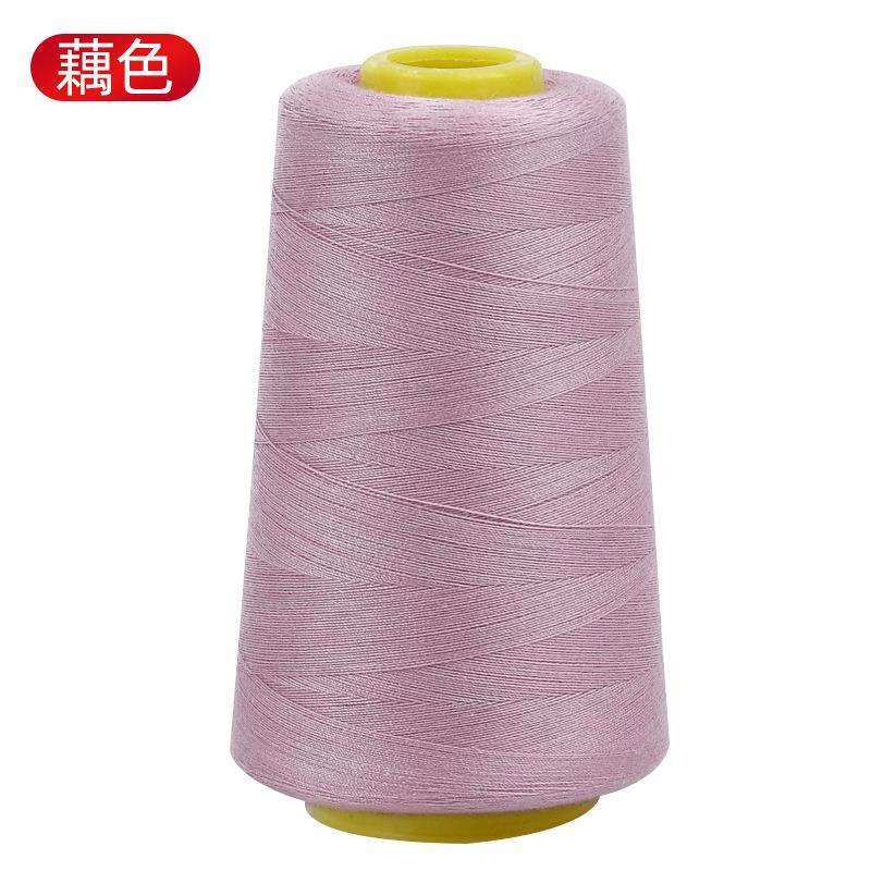 Haushaltsnähgarn Pagodengarn 402 Farbe Nähmaschinengarn Handnähen Kleidungsgarn Flachbettmaschine Polyester Feines Weißes Garn