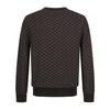 FERRAROMILANO Jacquard Round Knit D/Brown (Am0Ftsr45258)