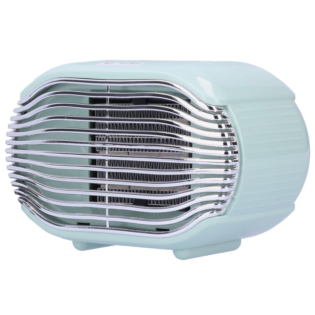 800W Winter Office Mini Electric Desktop Heating Fast Energysaving Fan Heater  (vert )