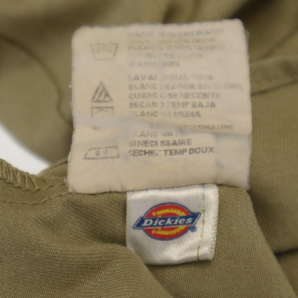 Dickies Chemise de travail à manches courtes M beige Homme Occasion