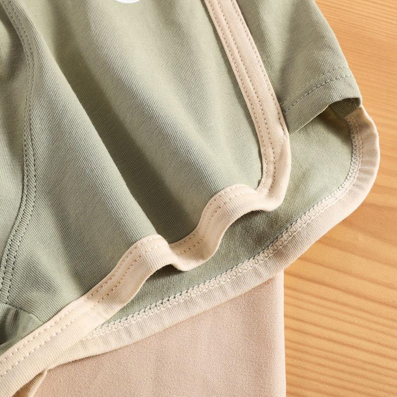 2 ks Pánské boxerky Pánská móda Domácí bavlněné šortky Prodyšné slipy Nadměrná velikost Měkké Pohodlné