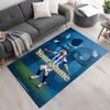 Messi Customize Text Floor Mat Suitable for Balcony Bedrooms Dormitory Kitchen Antislip Carpet Office home decor Perfect Gift for Women/Men