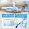 With Leg Correction Knee Pillow Solid Color Adjustable Strap Leg Positioning Pillow Leg Pillow Relieves Hip and Leg Pain