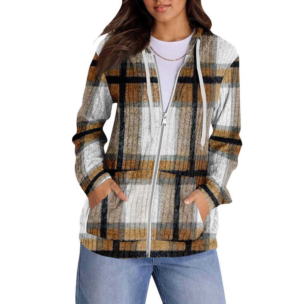 Hoodies For Women Trendy Tops Casual Fall Fashion Long Sleeve Sweatshirt With Pockets Pullover Lightweight