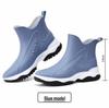 Women's Waterproof Rain Boots: Short-Cuffed Non-Slip Summer Shoes for Outdoor Wear and Kitchen Use.
