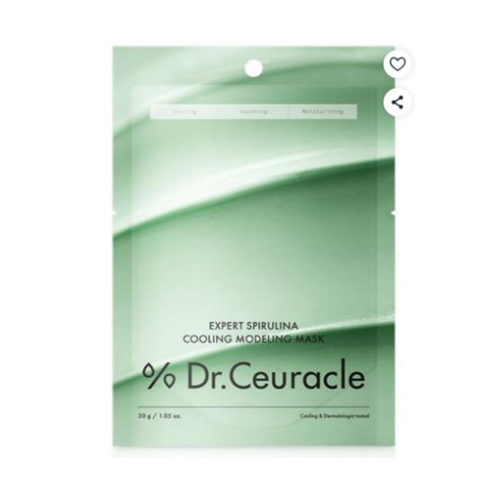 Dr. Ceuracle Spirulina Cooling Modeling Mask Pack Soothing & Pore Care 4ea