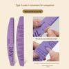 Strisce Lima Unghie Lavabili: Strumento per Manicure Resistente all'Usura e Lucidante con Righello Graduato e Strisce Abrasive per Modellare e Riparare le Unghie.