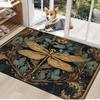 American Dragonfly Pattern Carpet, Easy-To-Maintain Floor Mat, Suitable For Corridor/Bathroom Carpets And Home Decoration