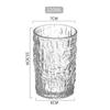 Shangqi Tree Bark Texture Glass Tumbler Set