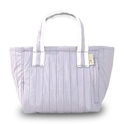 6423 Schöne, einfache Kühltasche, kleine Tragetasche, PT Thermo Keeper [Rootote], Steppung für Damen, A (02 Lavendel)