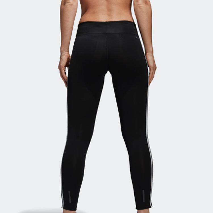 Adidas D2M RR 3S Tights Women Bottoms Black CE2036
