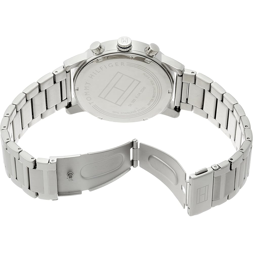 Tommy Hilfiger Men's Watch 1791397, Silver, Parallel Import