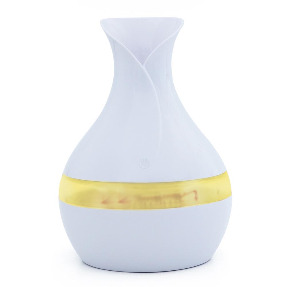 300ml Wood Grain Aroma Humidifier & Diffuser Vase