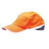 Cap - PORTWEST - Portwest Baseball HV - Fluorescent Orange - Reflective Strip - Adjustable Back