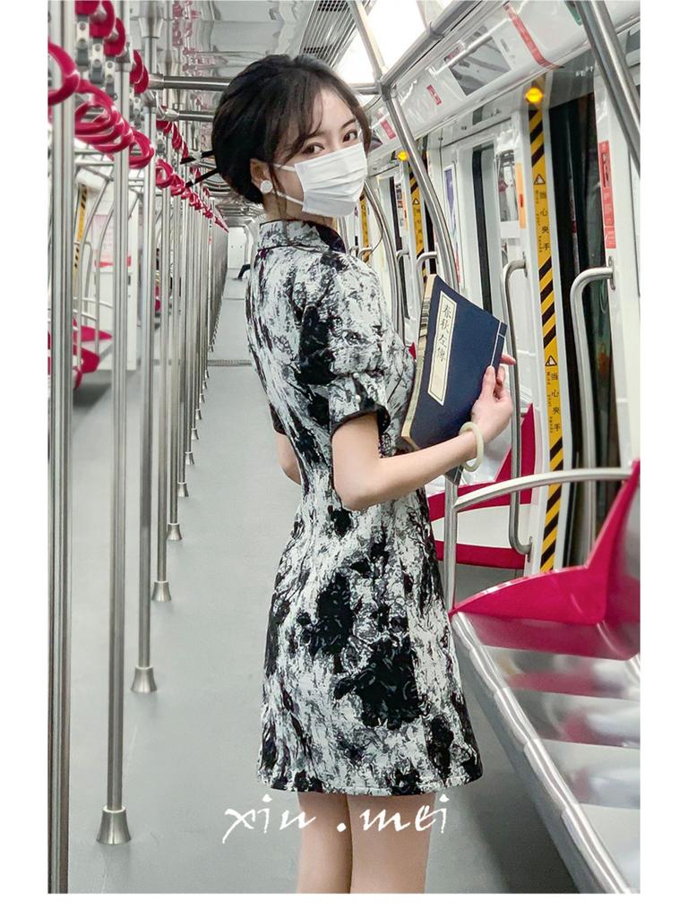 Petite Chinese Qipao: Summer 2025 Daily Wear Niche Dress for Young Women