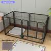 Adjustable Indoor Dog Fence and Training Cage for Small To Large Pets