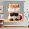 Prayer Cat Curtains Ready Curtains Cheap Things With Free Shipping for Home Curtain Living Room Decoration Curls Blackout Blind