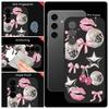 Schleifen Sterne Silikon Handyhülle Für Samsung Galaxy A17 A56 A36 A55 A26 A16 A15 5G A25 A54 A14 A06 A34 Weiches TPU Lanyard Hülle