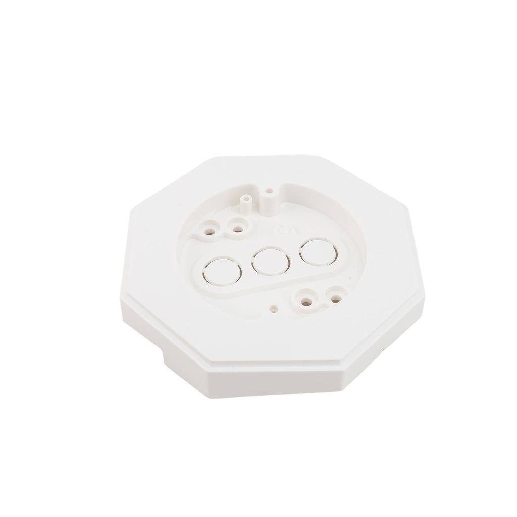 Siding Mounting Block ABS Paintable Vertical Siding Lamps Mounting Plate with Built in Electric Box for 1/2 Inch Lap