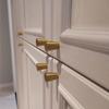 Simple Drawer and Cabinet Door Copper Handles Modern All-copper Handles Brass Handles  Kitchen
