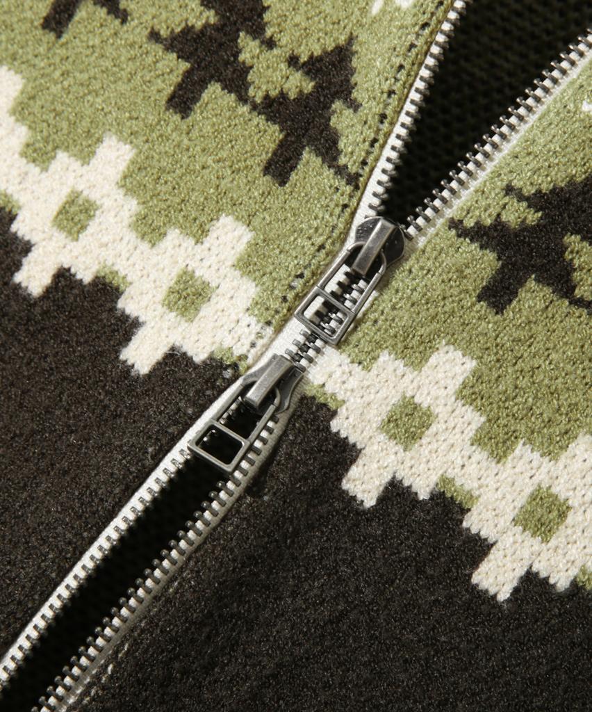 Dimiteulibeullaeg 2Way Essential Heavyweight Nordic Cardigan_Olive