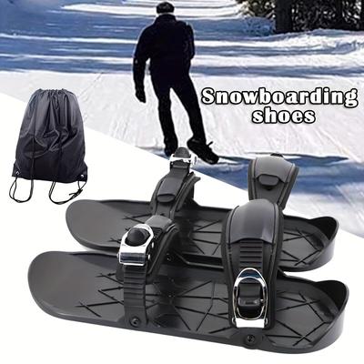 Mini buty narciarskie i łyżwiarskie, regulowane mini sanki narciarskie, mała deska snowboardowa, sportowe buty narciarskie