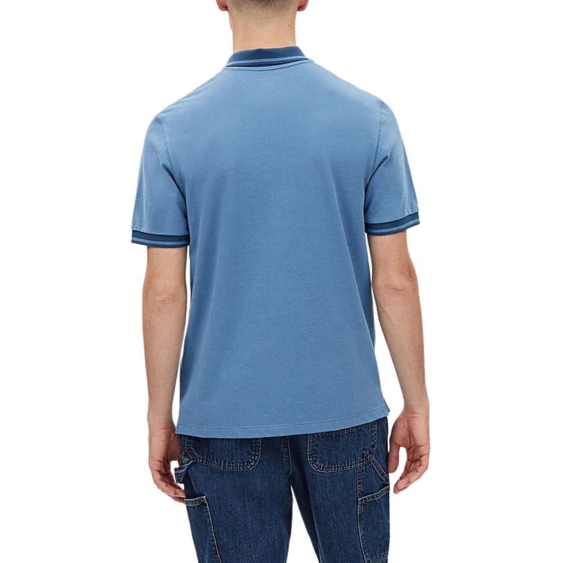 Coach Ss24 Logo Letter Print Casual Short Sleeve Polo Shirt Men Polo Shirts Blue CR488-BLU