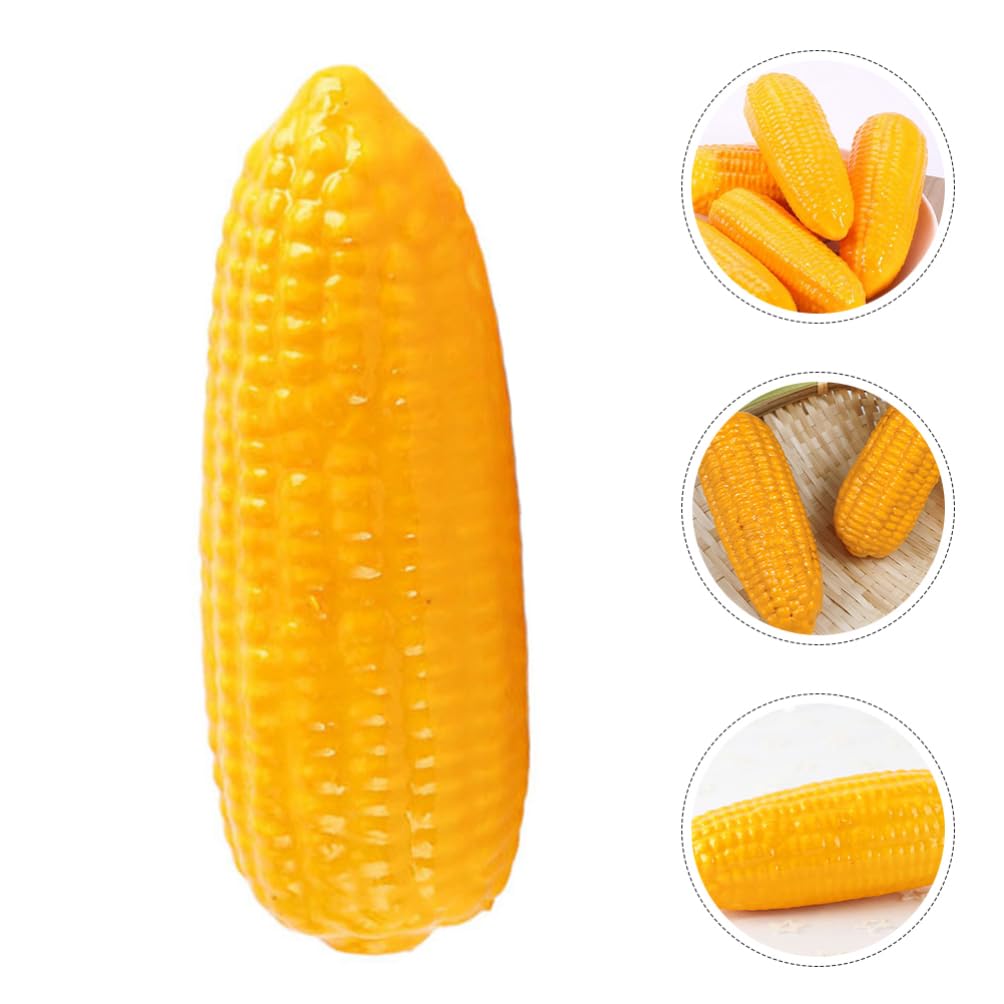 TOYMYTOY Vegetable Food Vegetable Vegetable DIY Decorative Set of 6 Models, Corn, Samples, Ornaments, Objects, Figurines, Samples, Toys, Props,