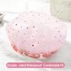Shower Bath Cap Girl Luxury Women's Reusable Shower Cap Donuts for Hair Swimming Cap Shower Bonnet Douche