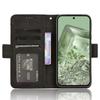 Flip Case for Google Pixel 8A, Card Slot, Black