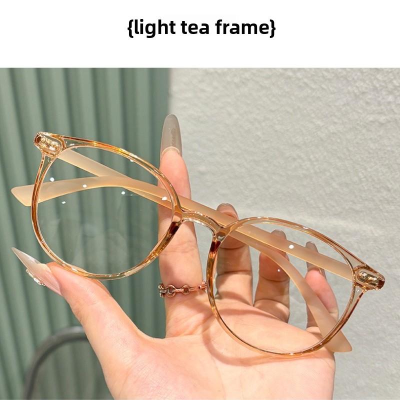 Fashion Ultralight Round Frame Myopia Glasses Women new stylish anti blue light near sight eyeglasses Minus Diopter Eyeglasses