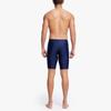 Anta Solid Color Logo Print Straight Leg Swim Trunks Men Swimwear Light-Blue 1823531453-1