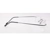 RSINC Rimless OD Light Weight Rectangular Unisex Eye Frame Non -Foldable | Frames for Fashion School & Sports 8801 49-18-138 (Gun Black