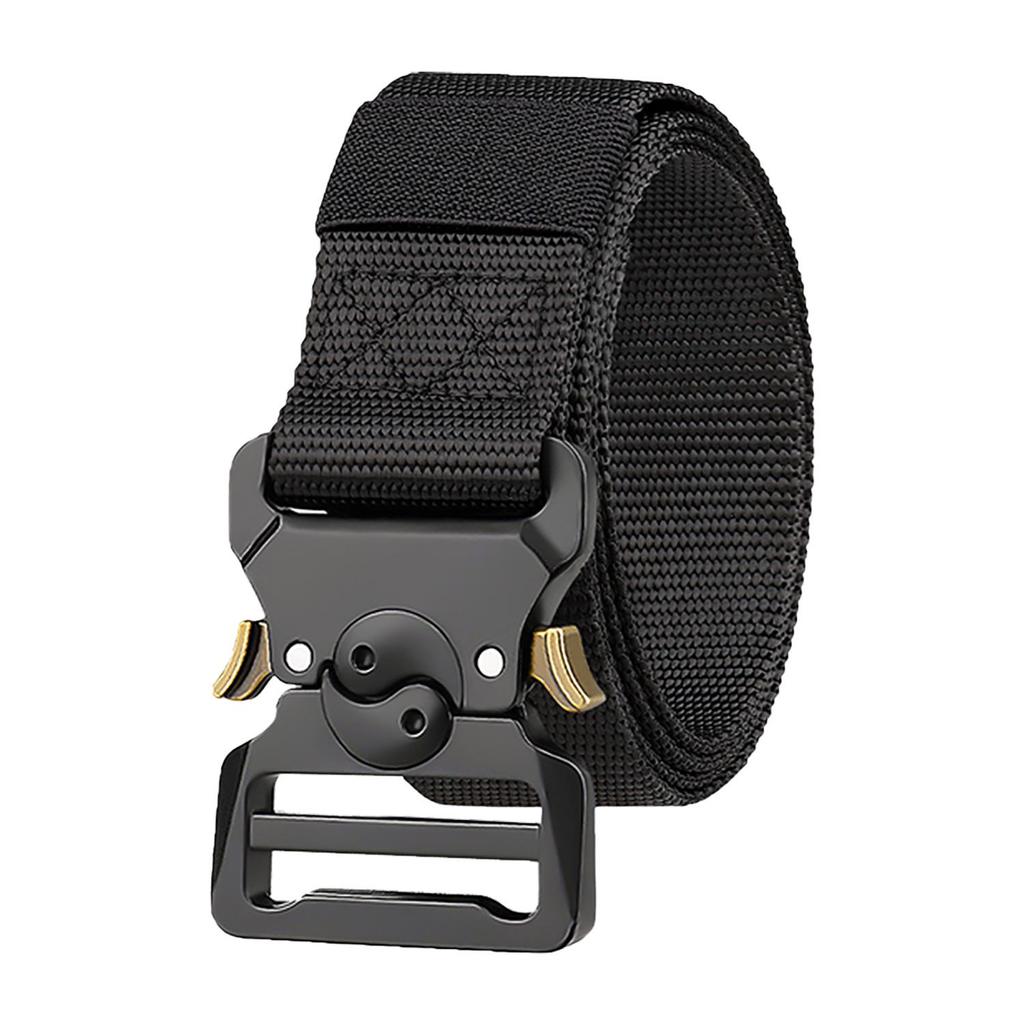 Cross-border Cobra Tactical Belt: Outdoor Military Leather Belt with Alloy Insert Buckle