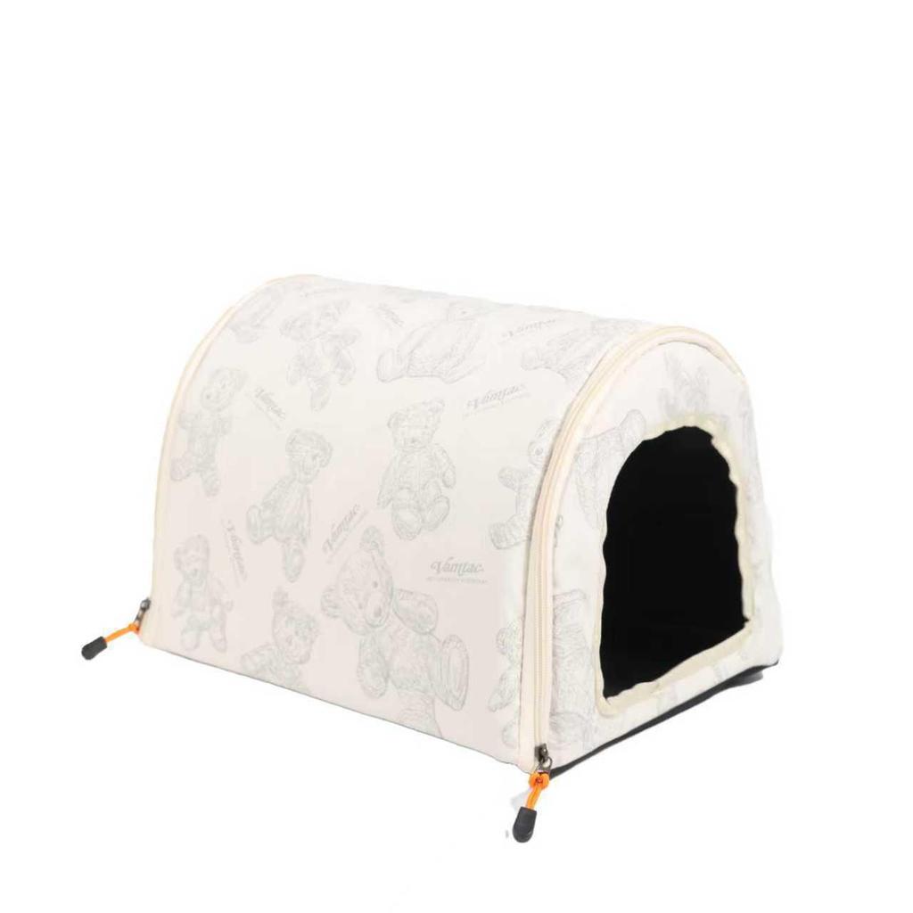 Universal Winter Insulated Pet House: Warm Outdoor Nest for Cats & Dogs