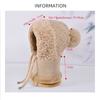 Fluffy Texture Warmth Cover Hat Neck Integrated Hat  Winter Season Outdoor Activities