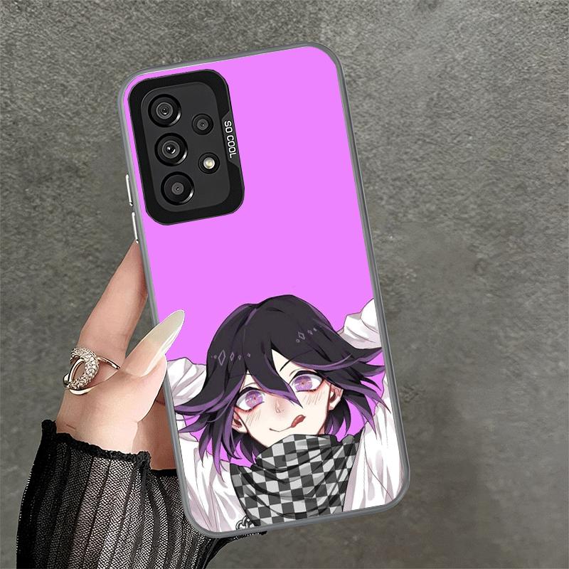 Anime D-Danganronpa Soft Phone Case for Samsung A17 A16 A15 A14 A13 A57 A56 A55 A54 A53 A37 A36 A35 A34 A33 A26 A25 A24 A23 A52