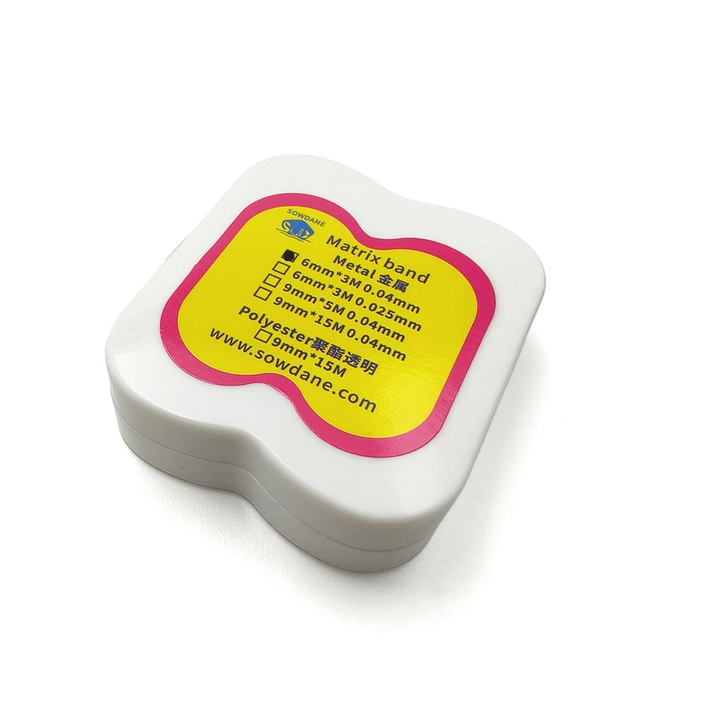 Dental Teeth Whitening Striproll Stainless Steel /Polyester Matrice Bands Dental Metal Matrice Matrix Ring Dental Material