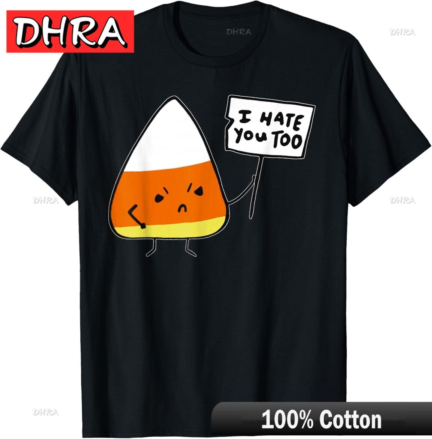 

Candy Corn Funny I Hate You Too Team CandyCorn TShirt Graphic Tees Funny Classic Stylish Clothing Tshirts for Unisex TShirt Women 4XL