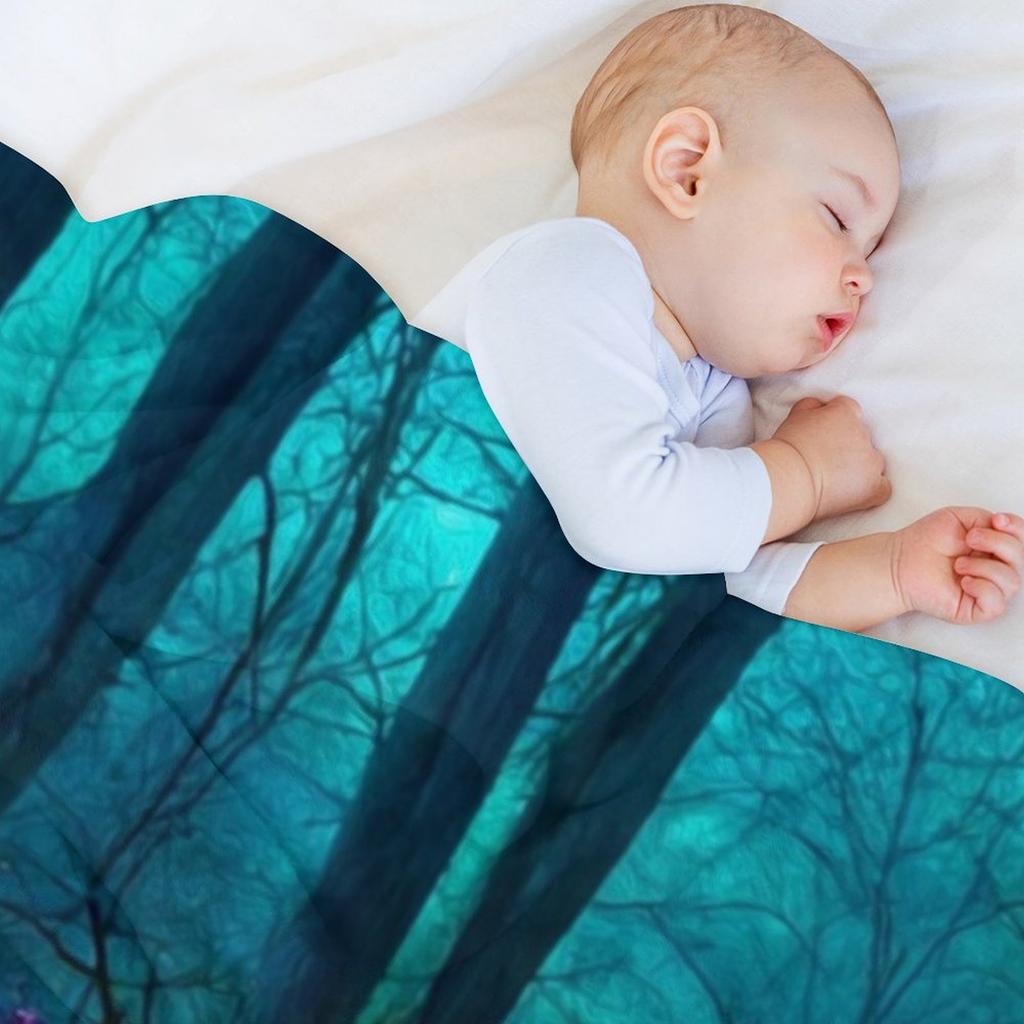 Home at the Heart of the Forest Throw Blanket Retros Sofa Decorative Sofa Baby Blankets