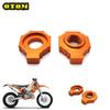 Motorcycle For KTM HUSQVARNA Axle Block Rear Wheel Chain Adjuster Regulator Sliders Tensioner EXC250 EXCF350 FC250 FE450 TE125